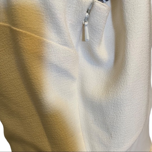 American Eagle, off-white dress w/asymmetrical, 16 - Picture 4 of 8